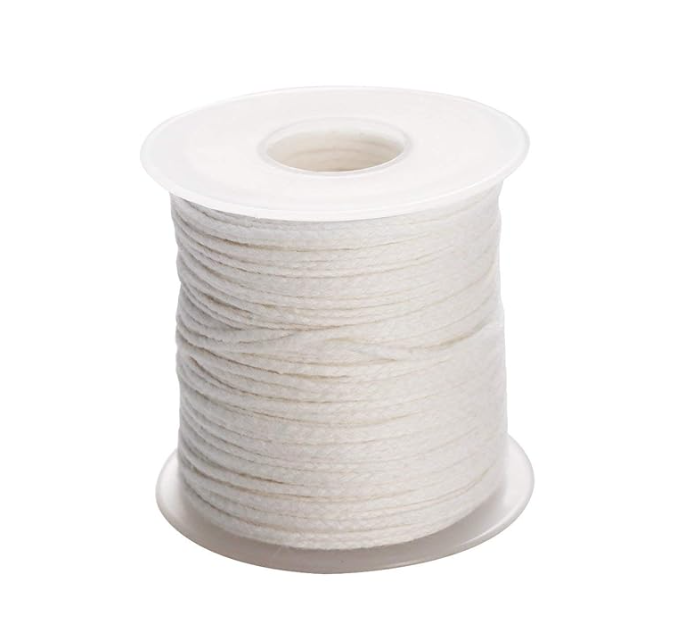 Flat-Braided Cotton Wick Roll (YBL-6/ YBL-7) with Sustainer - AE005