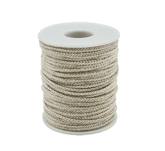 Ecobraided Cotton Wick Roll (Broad )- AE004