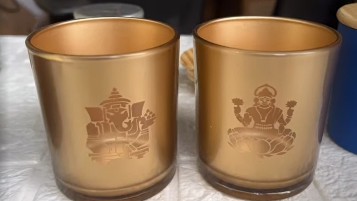 Set of 2- Lakshmi Ganesh ji Jar (Pack of 6 pcs) - AEGJ0018