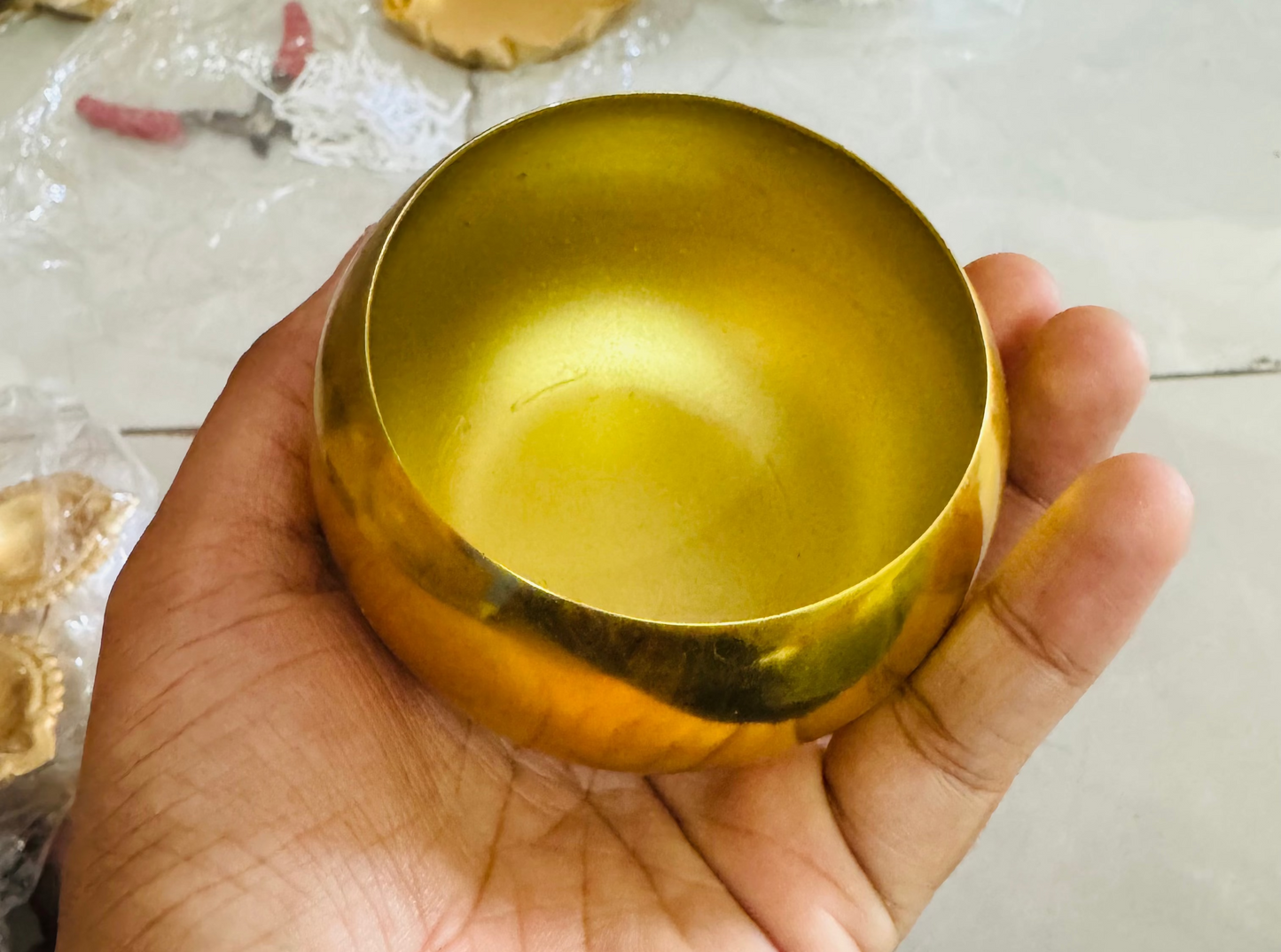 Metal Round Bowl - AEMU0006