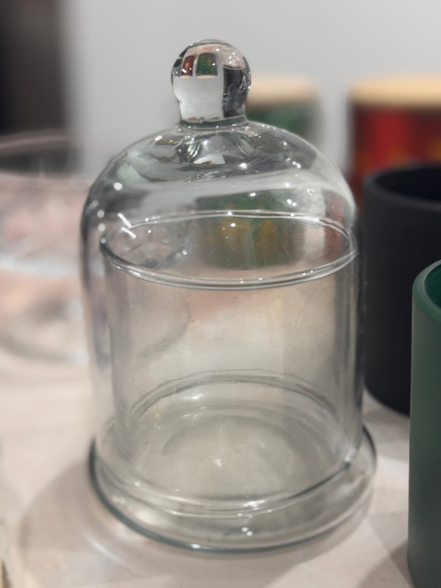 Plain Bell Glass Jar (pack of 6) - AEGJ0029