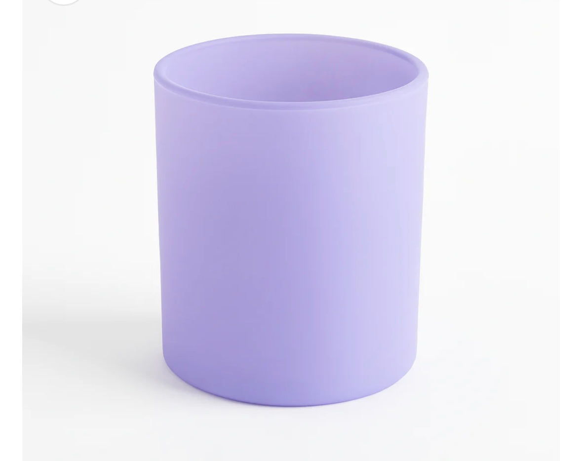200 ml Purple Frosted Jar (Pack of 6) - AEGJ0016