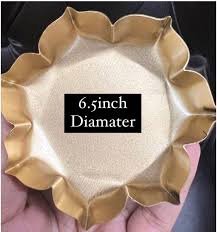 6.5 Metal Lotus Urli - AEMU0004