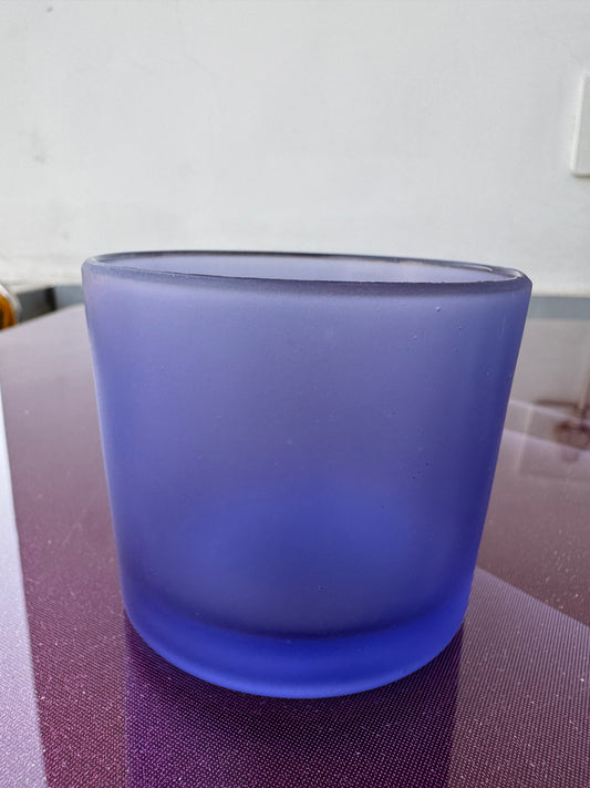 Blue Frosted Jar (Pack of 6 pcs) - AEGJ0024
