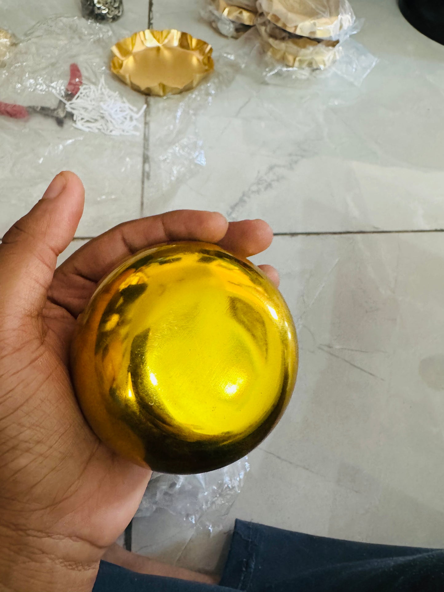 Metal Round Bowl - AEMU0006