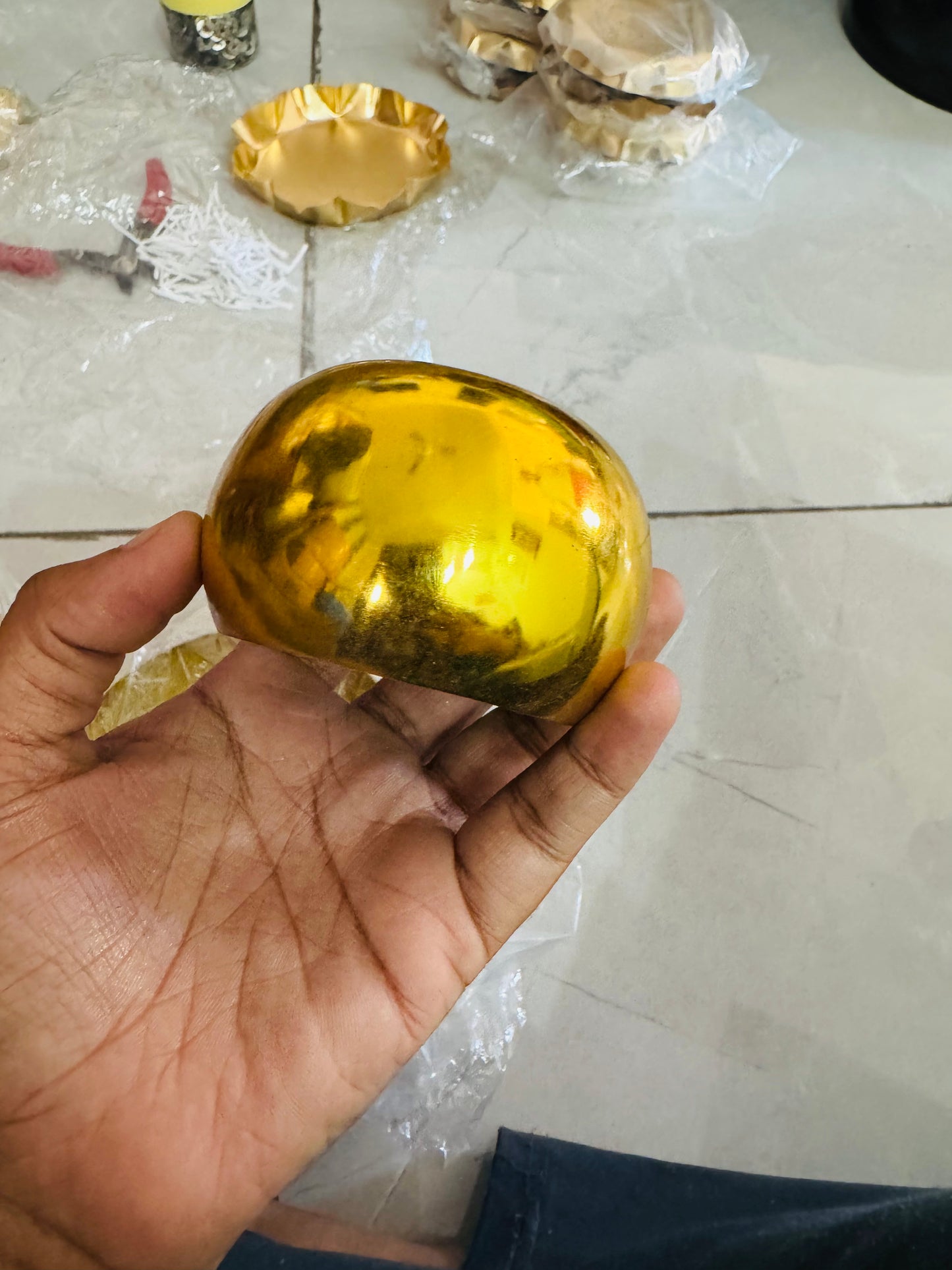 Metal Round Bowl - AEMU0006