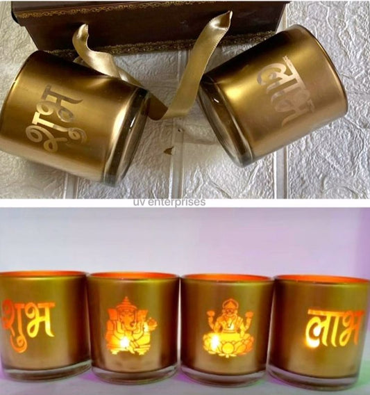 Set of 2-Shubh Labh Jar (Pack of 6 pcs) - AEGJ0019