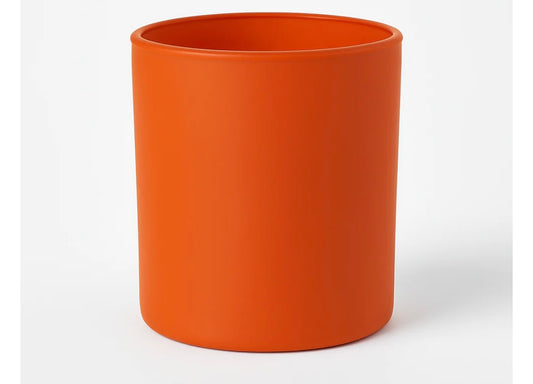 200 ml Orange Matt Jar (Pack of 6) - AEGJ0015