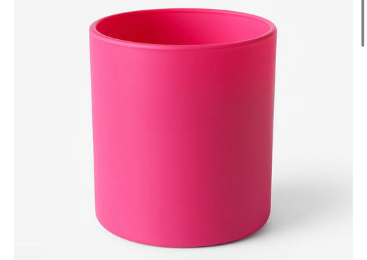 200 ml Pink Matt Jar (Pack of 6) - AEGJ0014