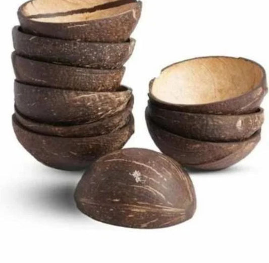 Coconut Shell (Polished- Pack of 10)- AECS0080